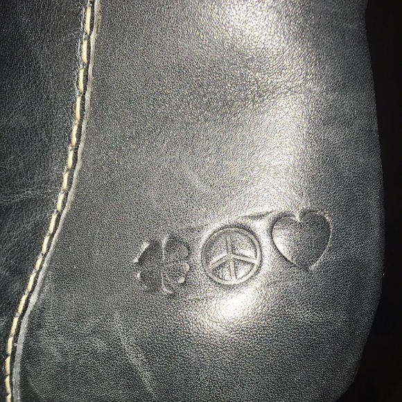 Lucky Brand LK-Marie Tall Black Leather Boots Sz6 - Picture 4 of 5